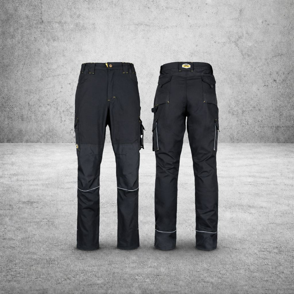 REBEL TECH GEAR MENS TROUSERS GUN METAL GREY