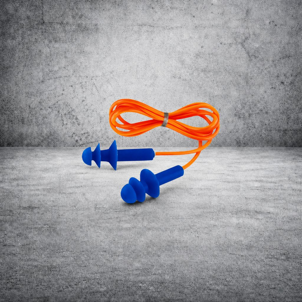 EARPLUGS - BELEGI REUSABLE ORANGE CORD