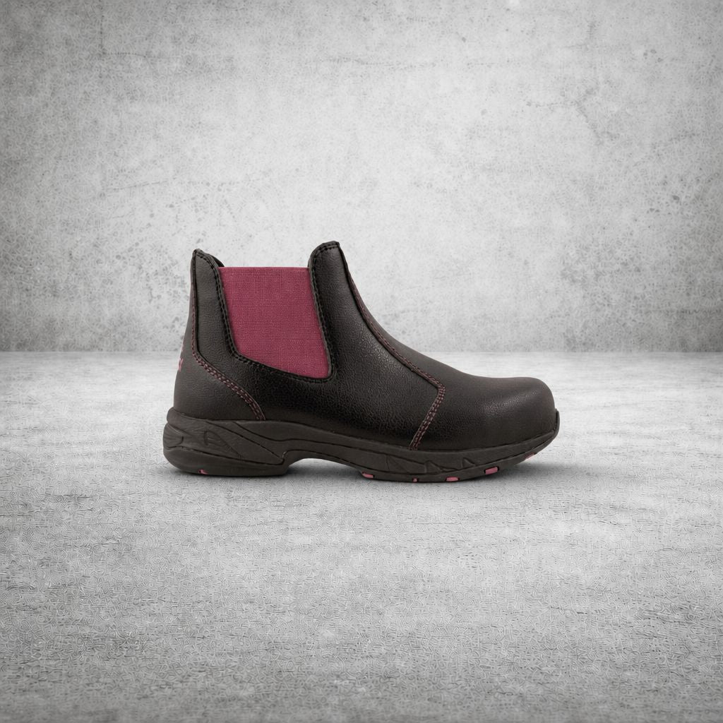 REBEL LADIES THULI CHELSEA BOOT - BLACK