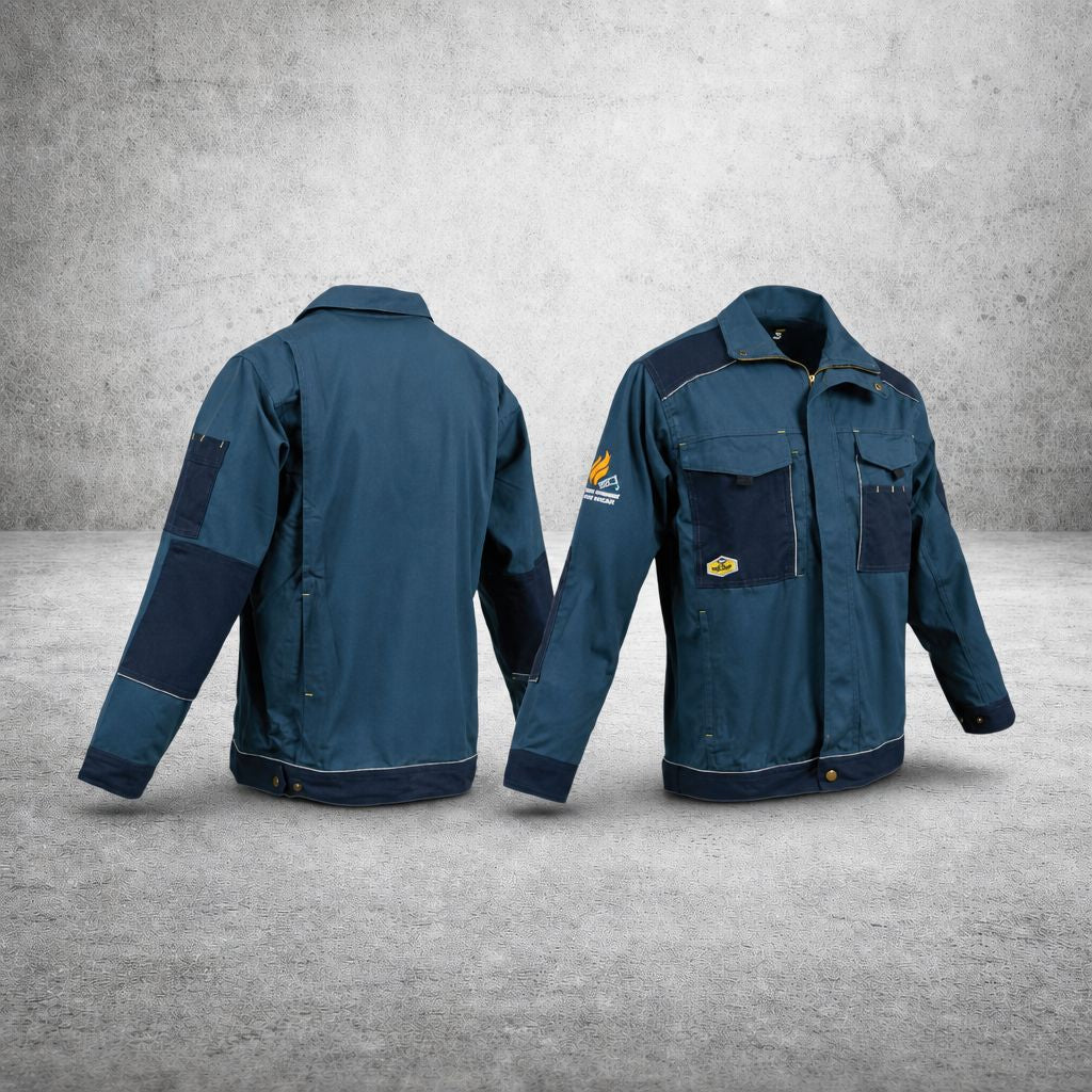 REBEL TECH GEAR MENS JACKET ACID FLAME