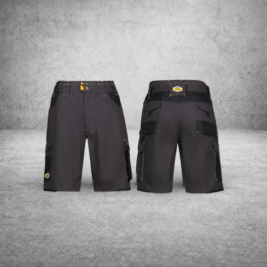 REBEL TECH GEAR MENS SHORT GUN METAL GREY