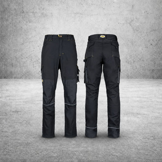 REBEL TECH GEAR MENS TROUSERS GUN METAL GREY